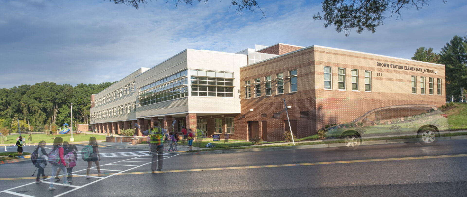 Brown Station Elementary School in Montgomery County RRMM Architects