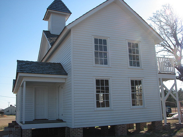 Completed Historic Jarvisburg Colored School Restoration.