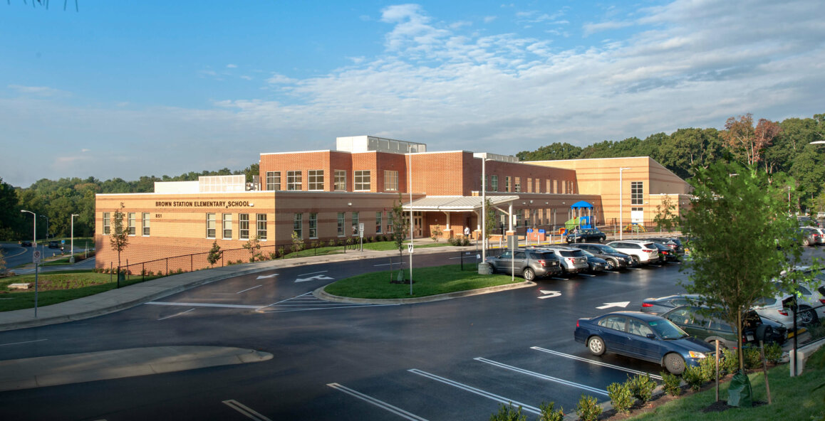 Brown Station Elementary School exterior.