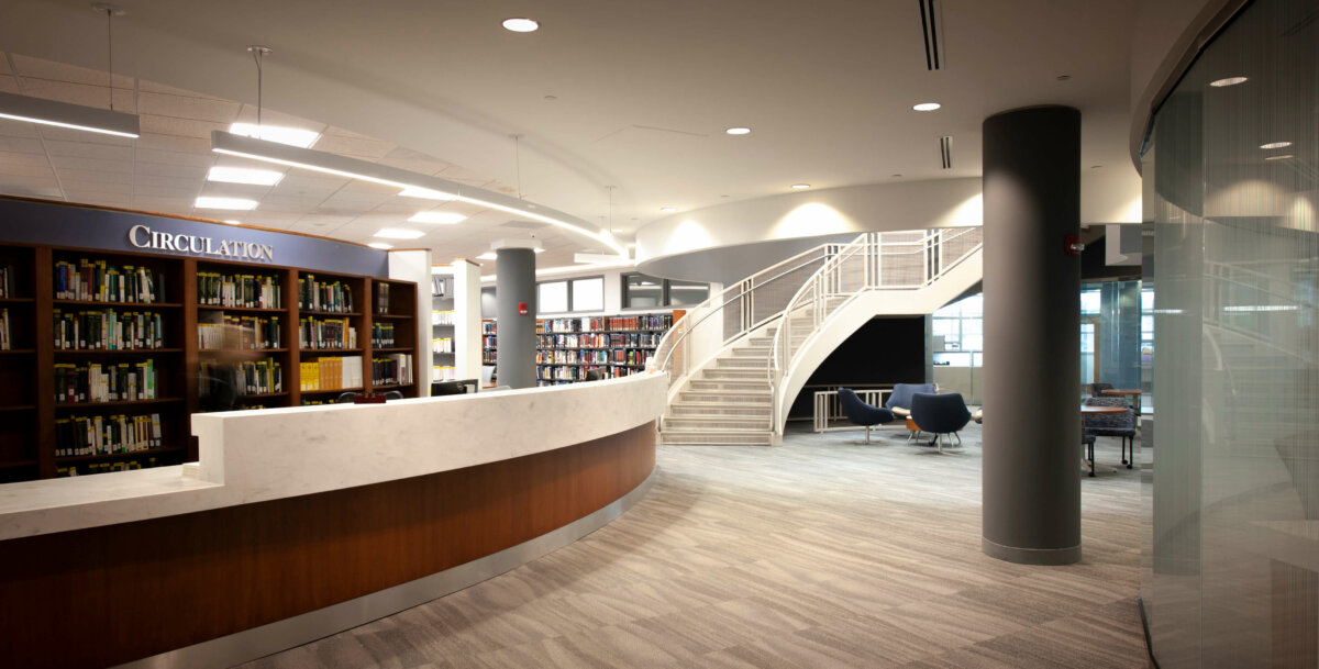 Law Library Renovation for GMU's Hazel Hall | RRMM Architects