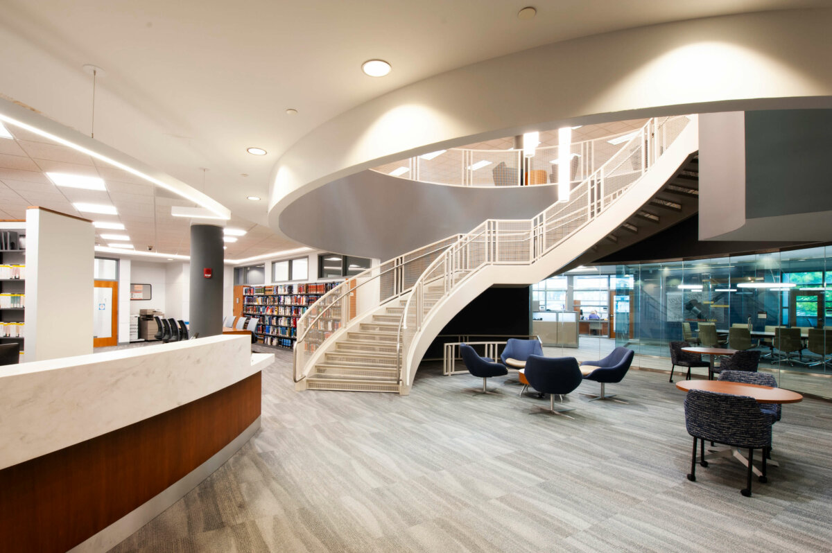 Law Library Renovation for GMU's Hazel Hall | RRMM Architects