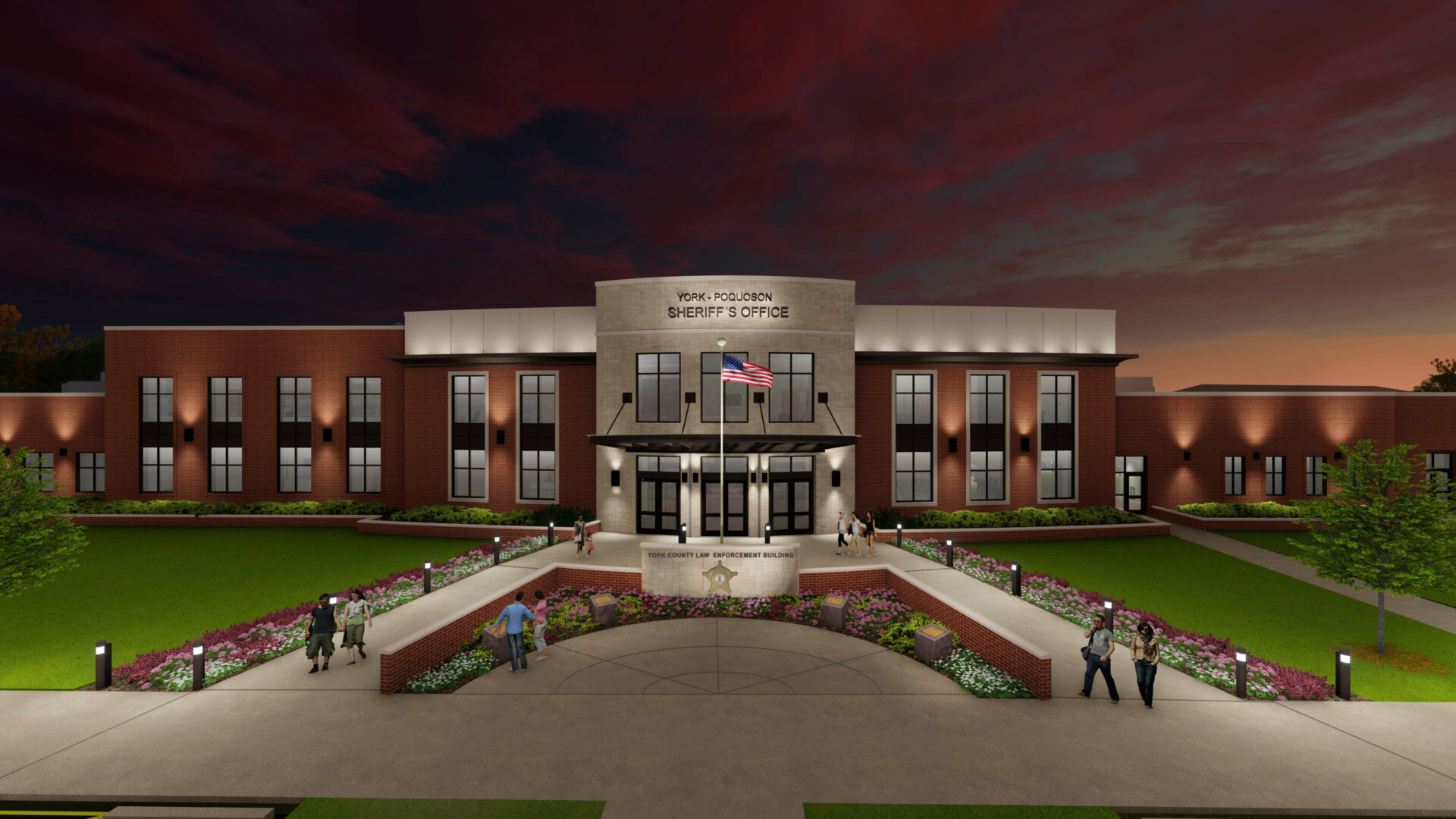 Secure Design for New YorkPoquoson Sheriff Office RRMM Architects