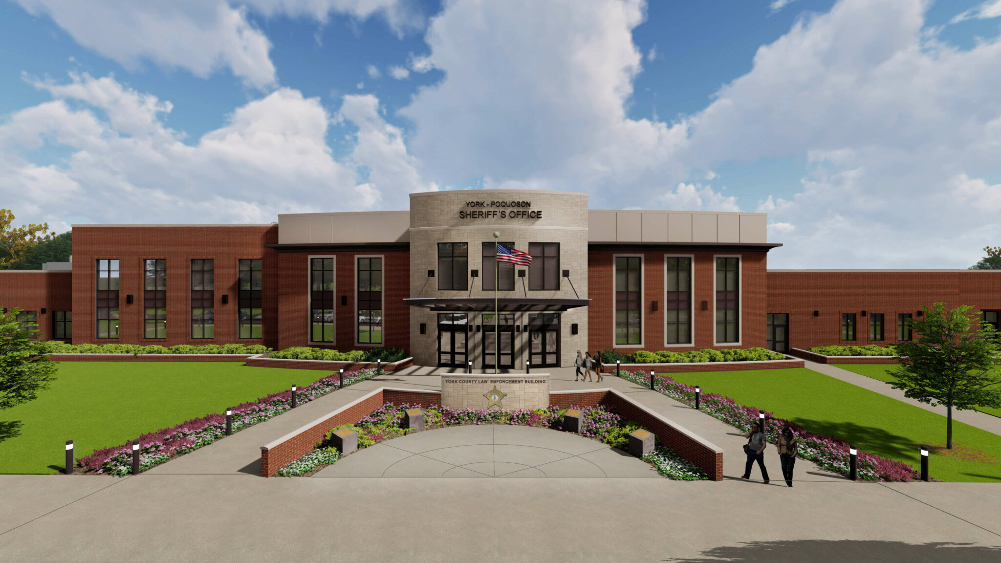 Secure Design for New YorkPoquoson Sheriff Office RRMM Architects