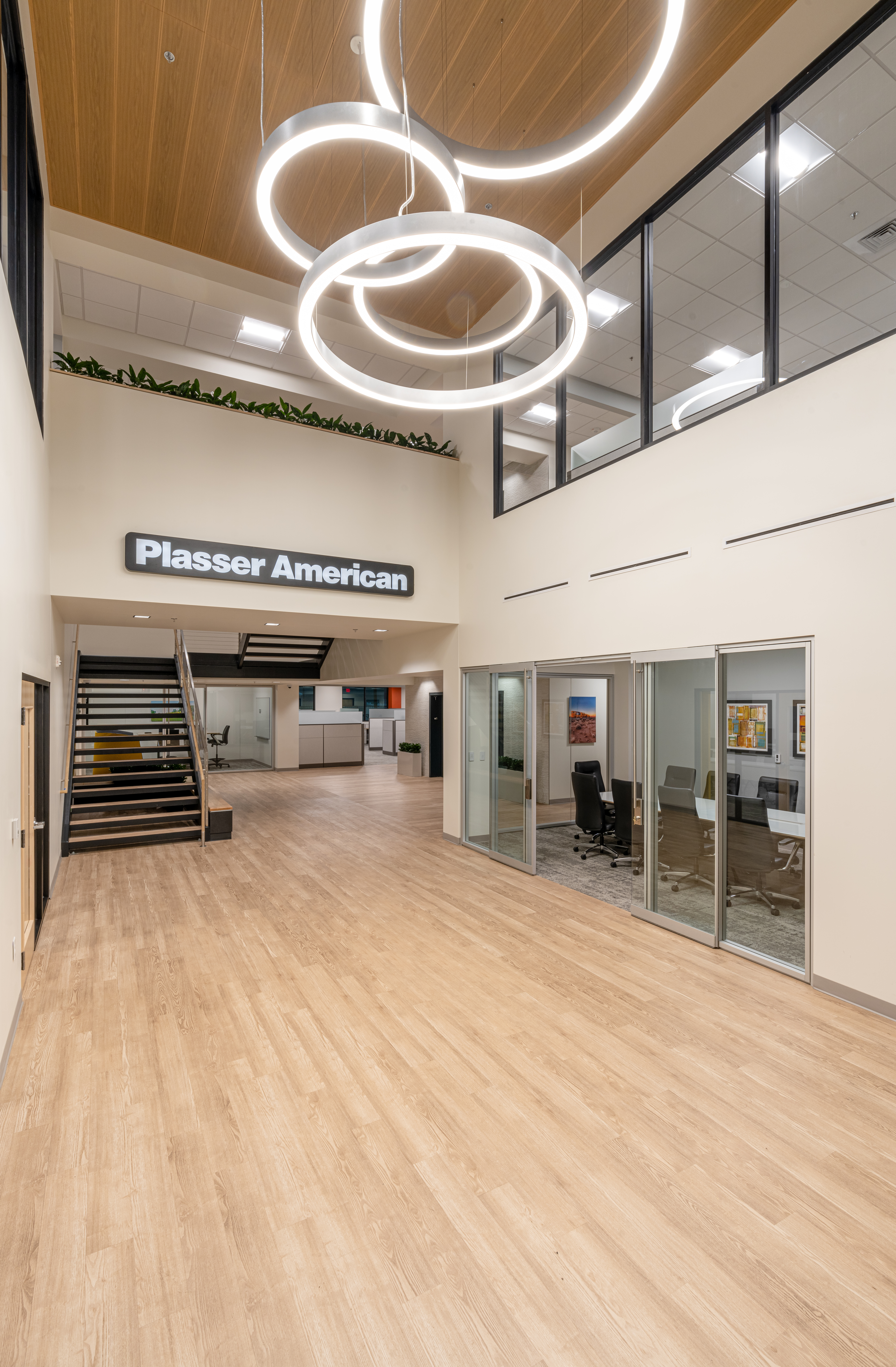 Entry way for Plasser American.