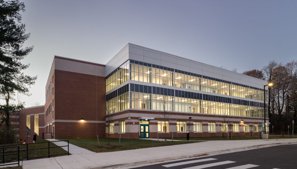 Design for Major Addition to Walt Whitman High School RRMM Architects