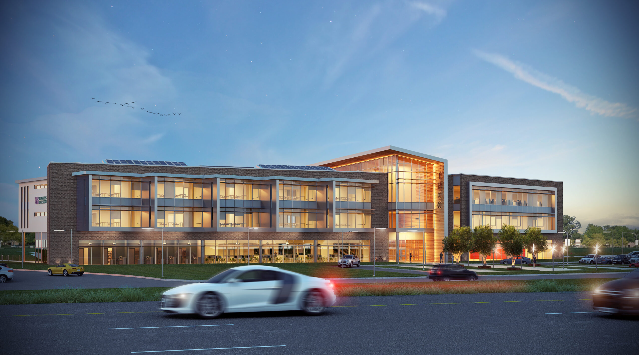 Virginia Peninsula Community College: Administration & Academic Building
