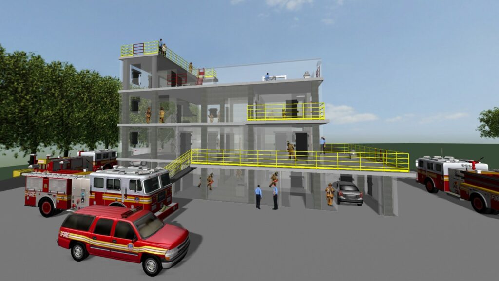 4-Story Tactical Fire Training Tower